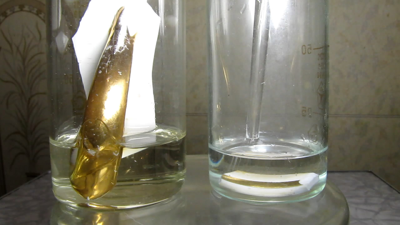 ,     . Gold, hydrochloric acid and nitric acid