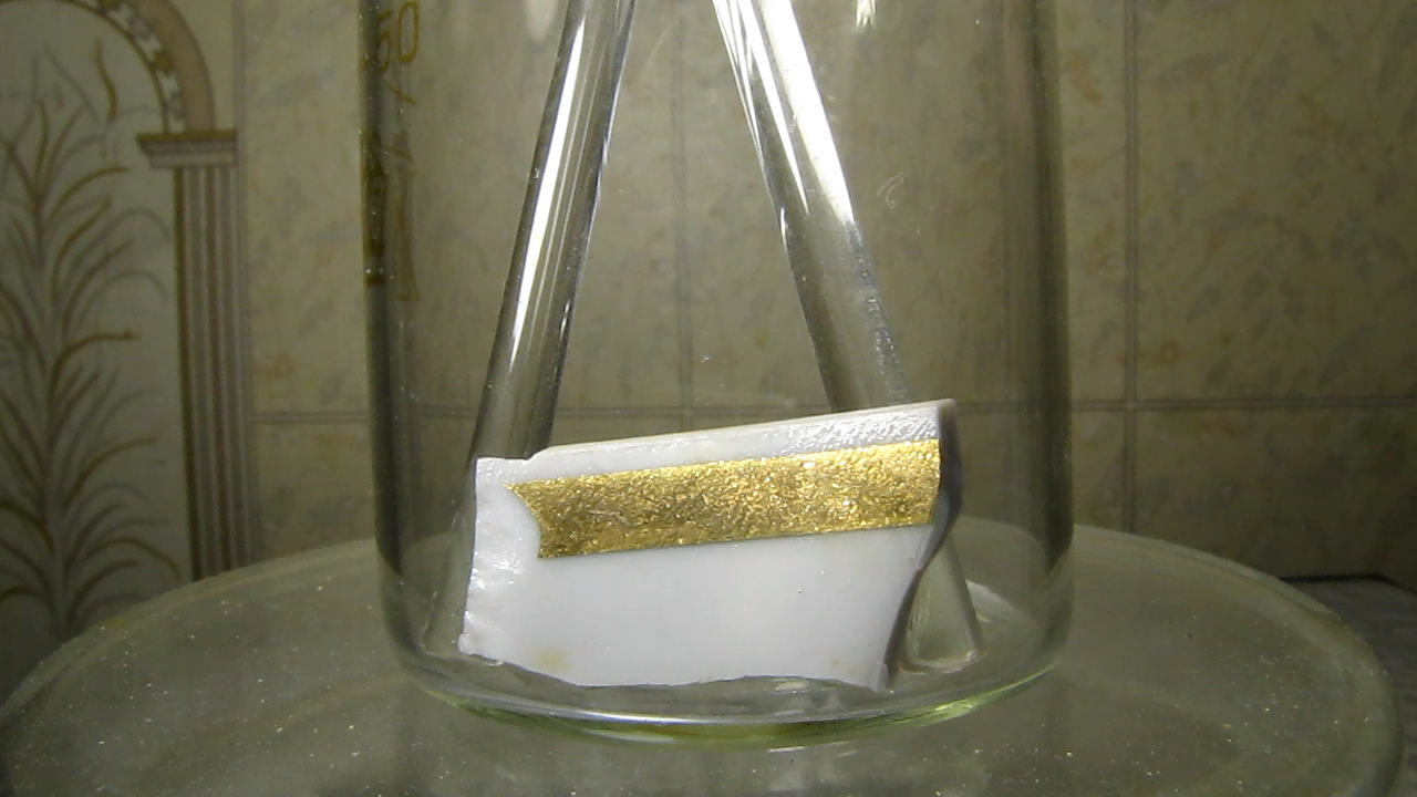 ,     . Gold, sulfuric acid and sodium hypochlorite