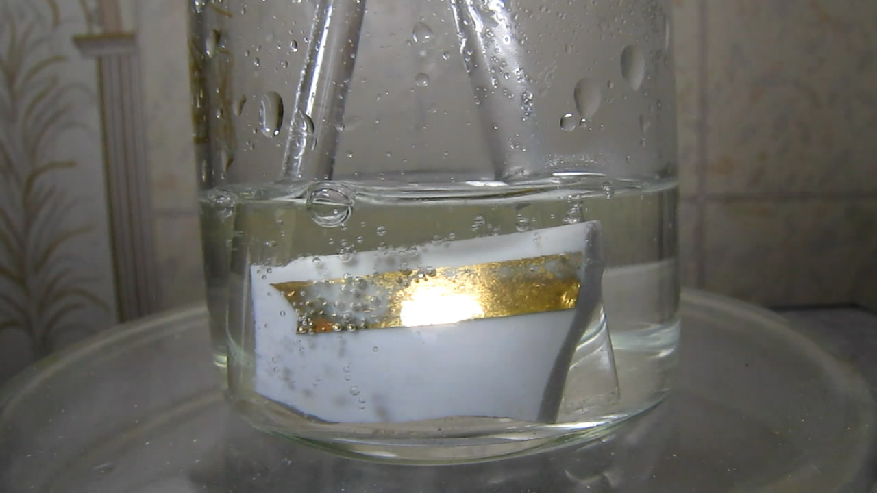 ,     . Gold, sulfuric acid and sodium hypochlorite