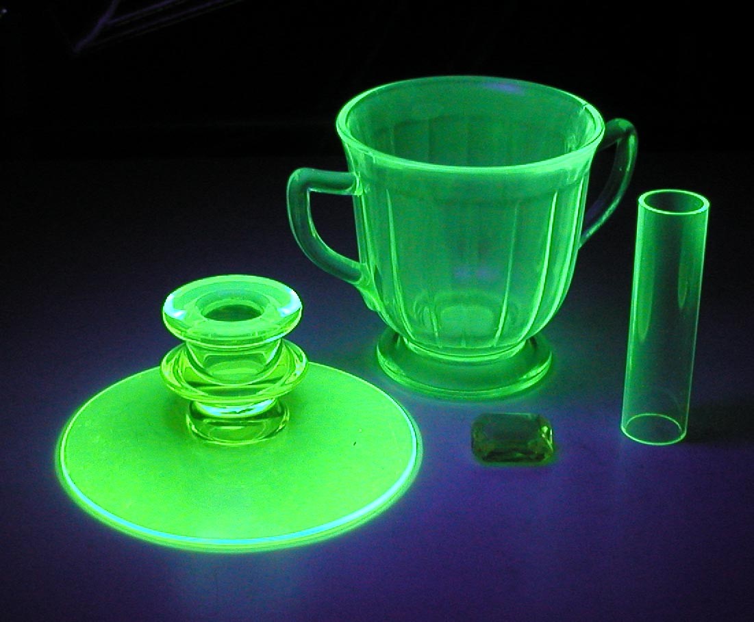  . Uranium glass