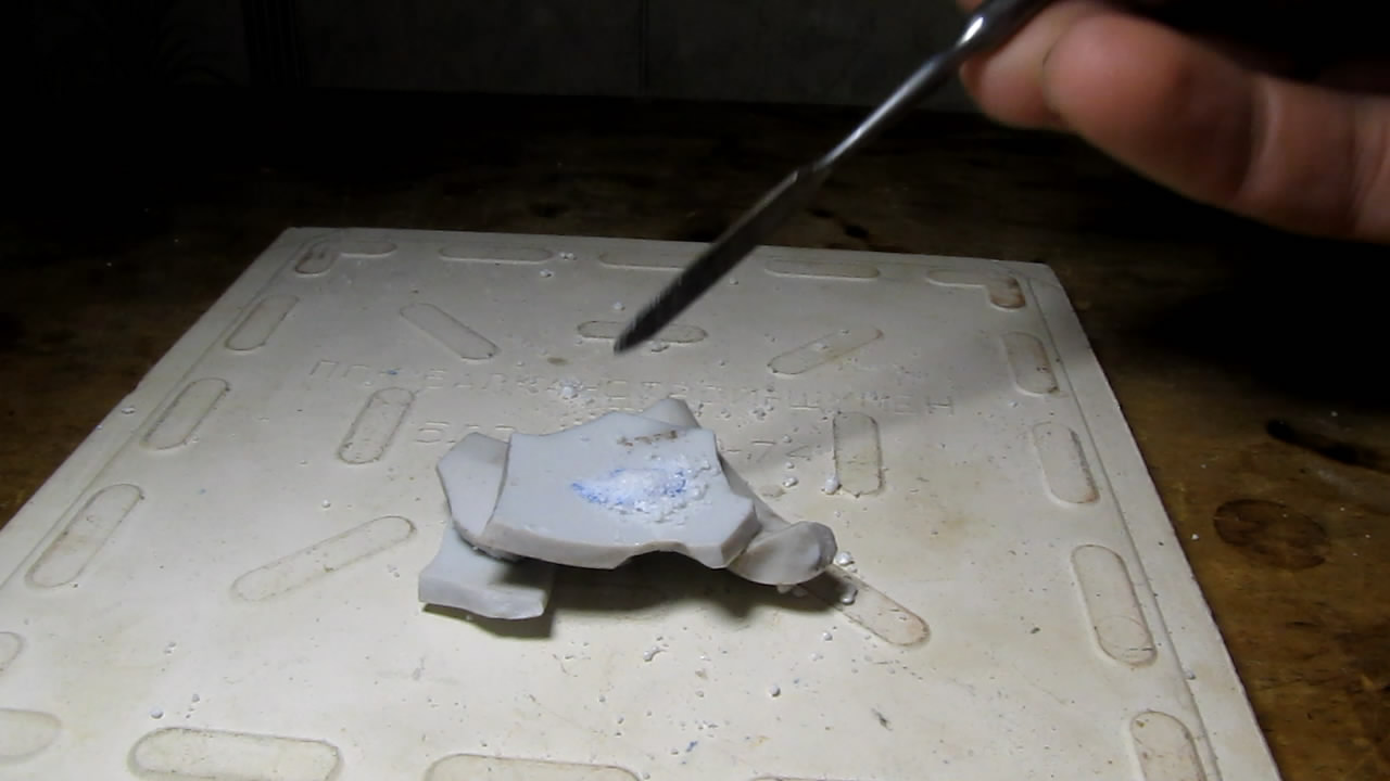  (     ). Borax bead tests (using porcelain instead of platinum wire)