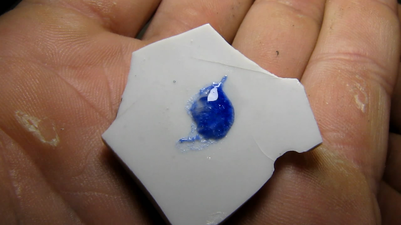   (     ). Borax bead tests (using porcelain instead of platinum wire)