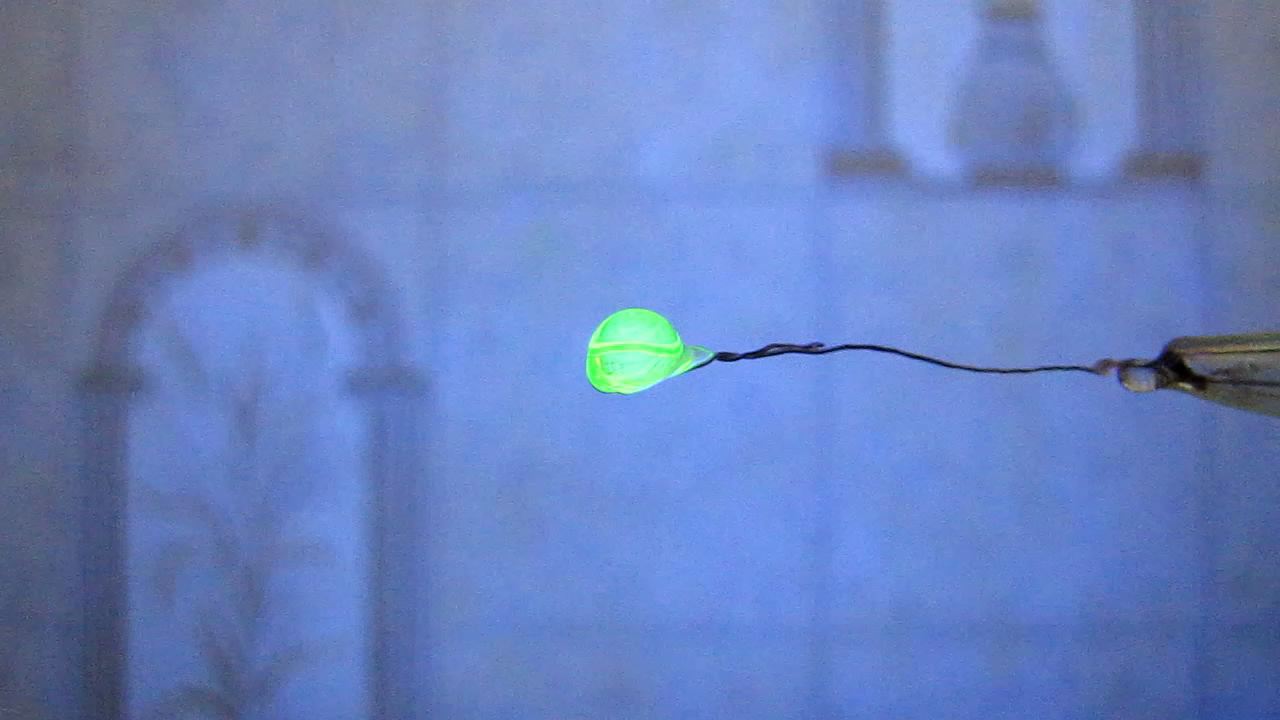  :  (). Borax bead tests: uranium (fluorescence)