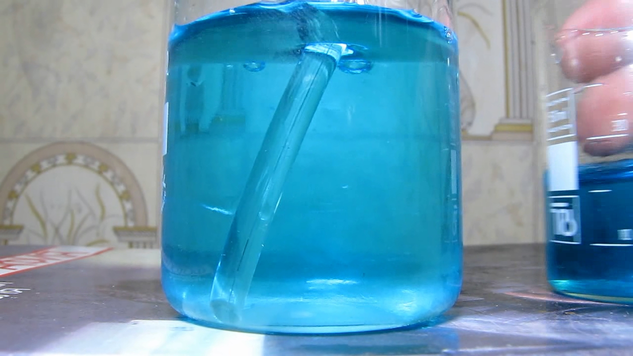     . Calcium chloride and copper sulfate