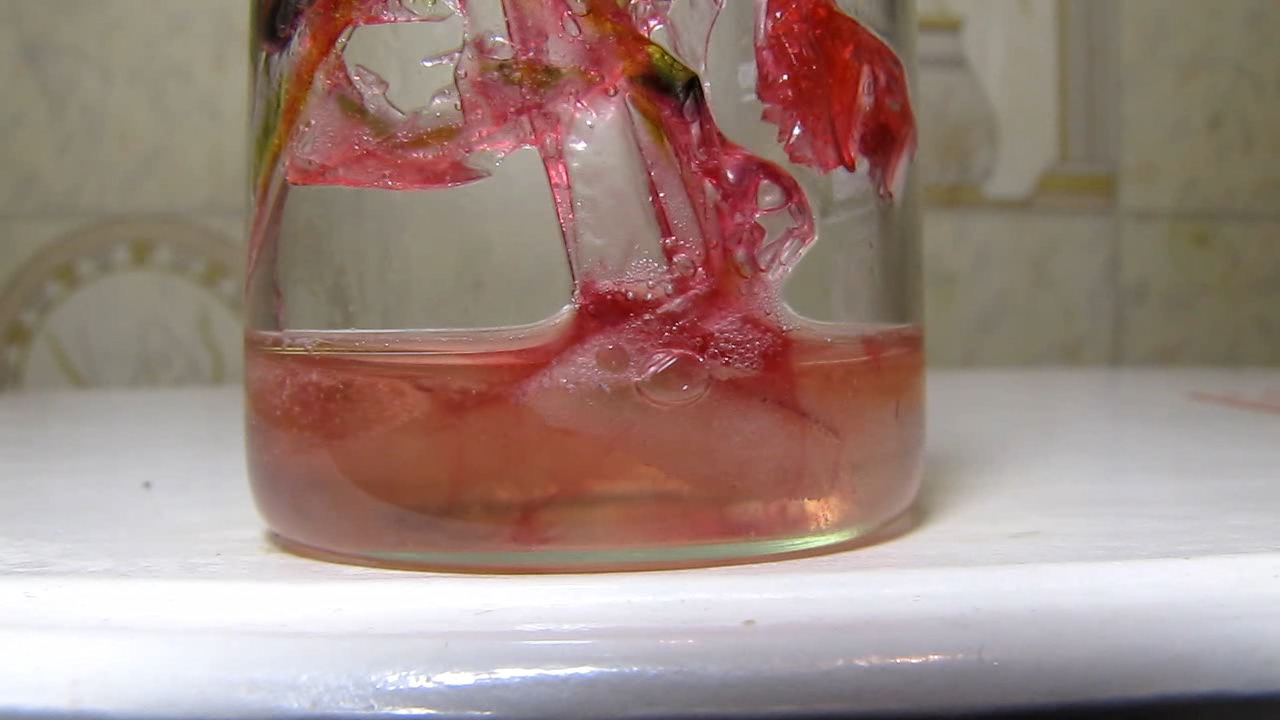 Red onion, ammonia and acetic acid