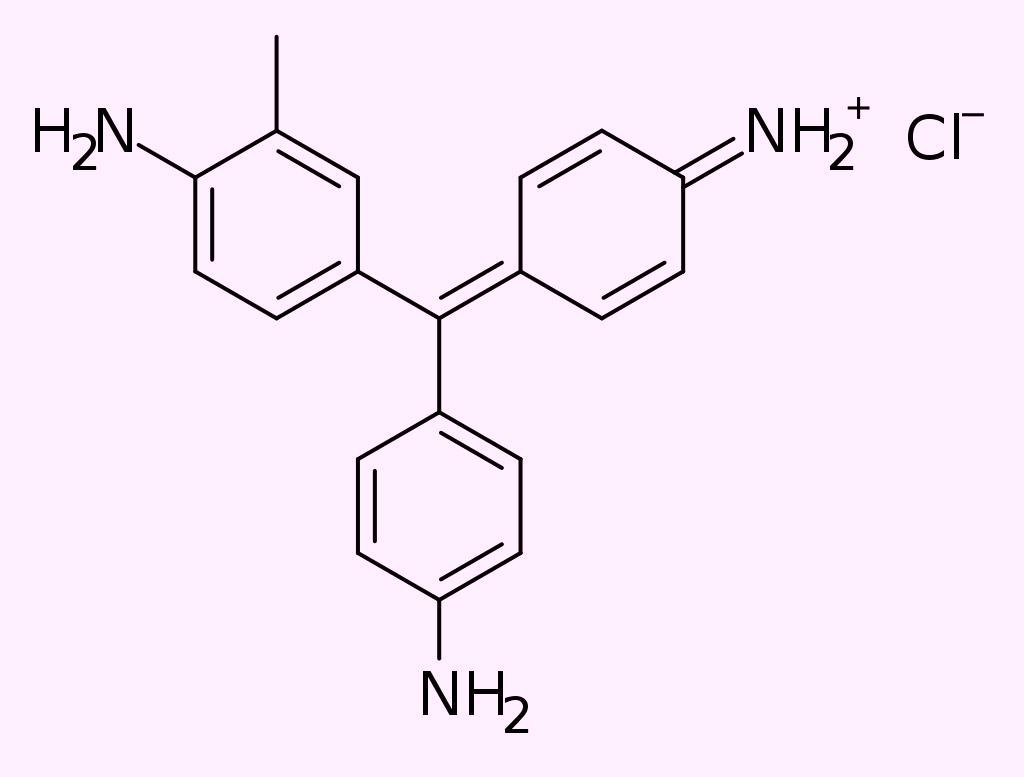 Fuchsine (rosaniline hydrochloride)