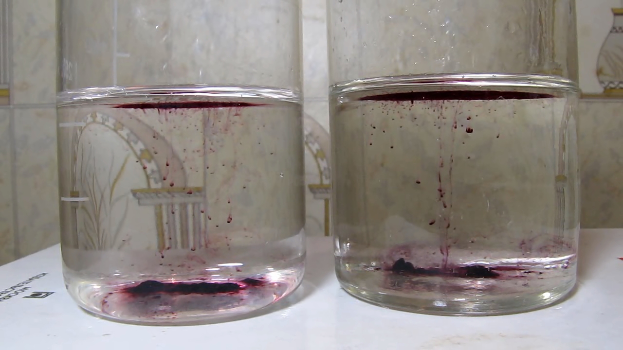 Sambucus ebulus (Danewort), tap water, nitric acid, potassium hydroxide and ammonia