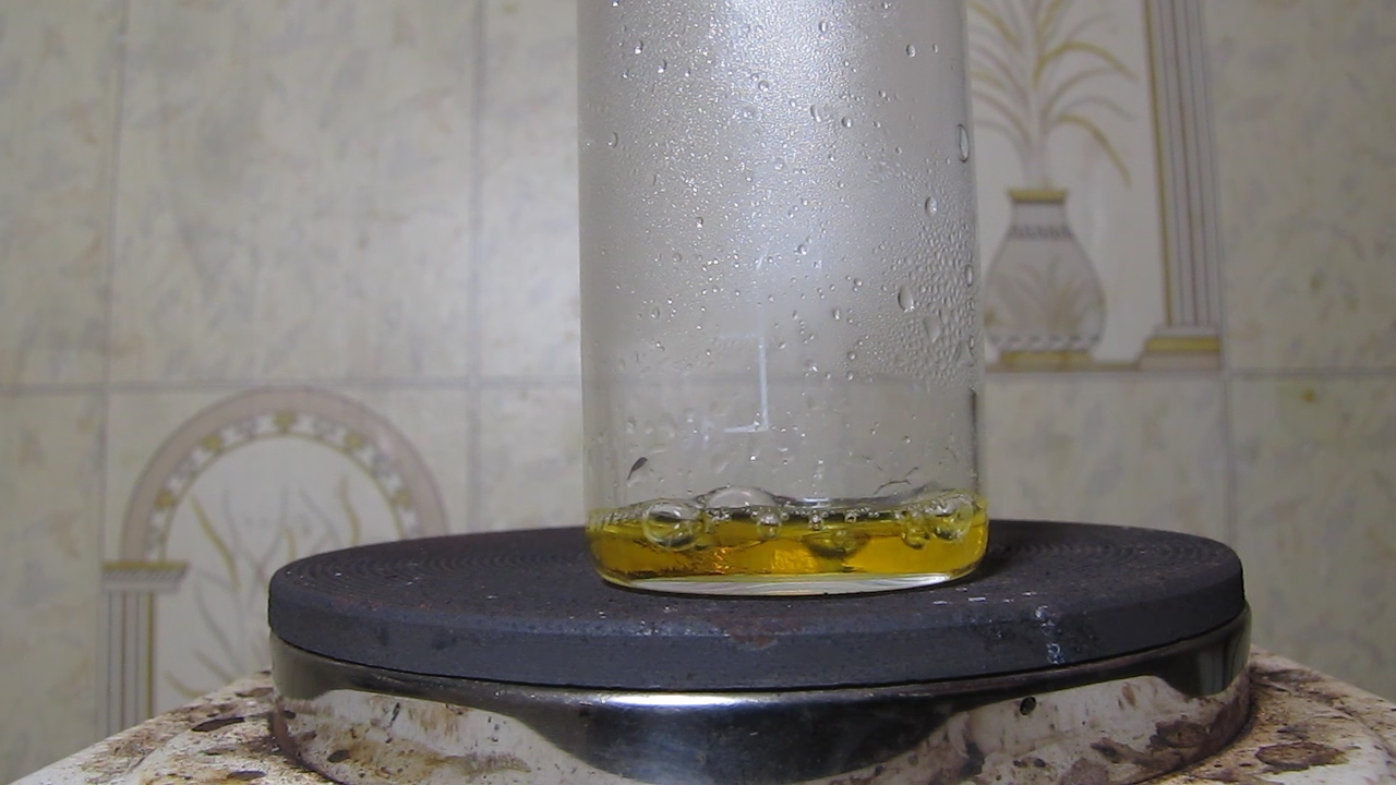 Decomposition of aluminium citrate in the solution by oxidation (unsuccessful experiment)