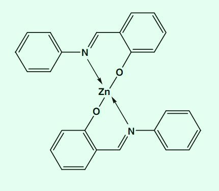 Synthesis of bis(salicylideneaniline)zinc (II) complex