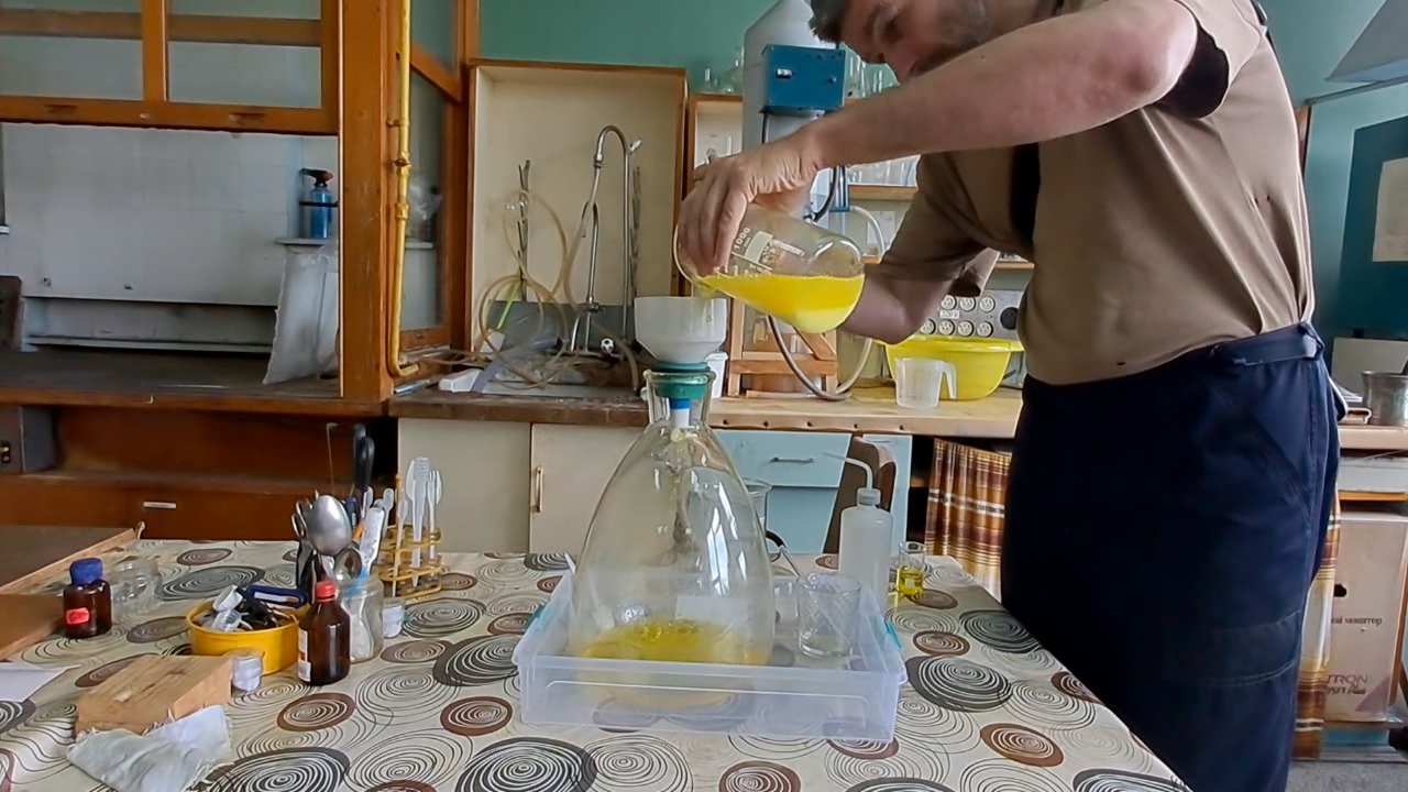 Nitration of Phenol: Synthesis of Picric Acid (filtration)