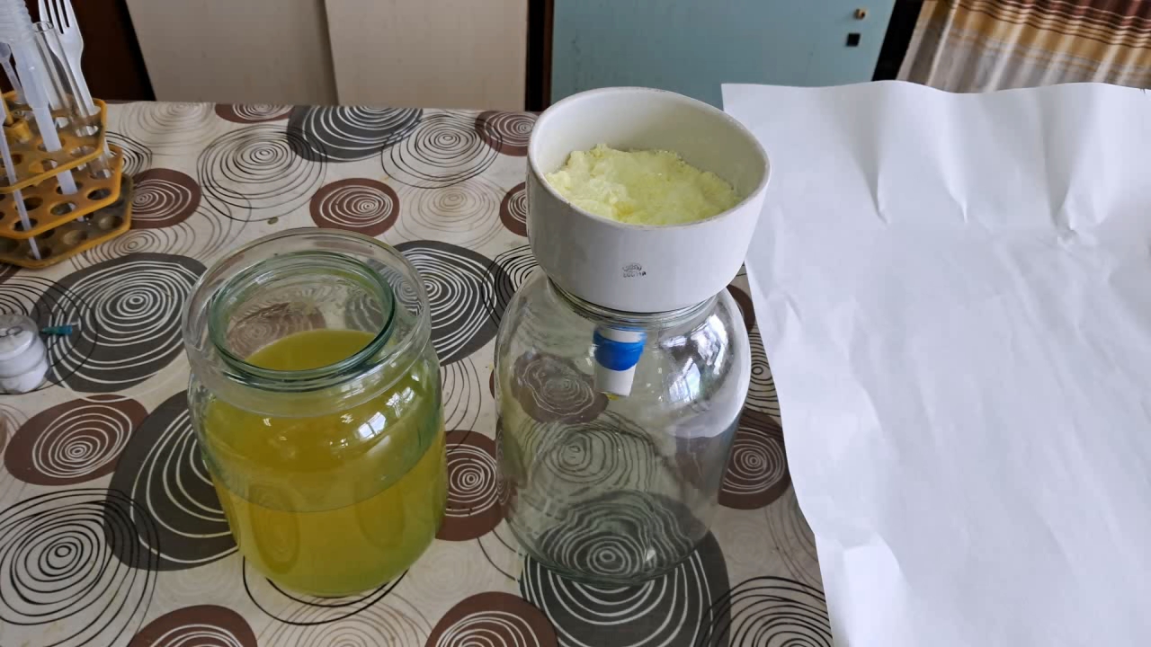 Nitration of Phenol: Synthesis of Picric Acid (filtration)