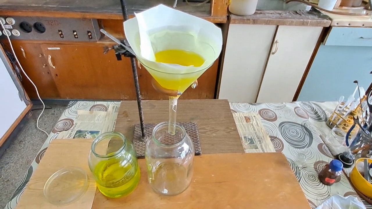 Nitration of Phenol: Synthesis of Picric Acid (filtration)