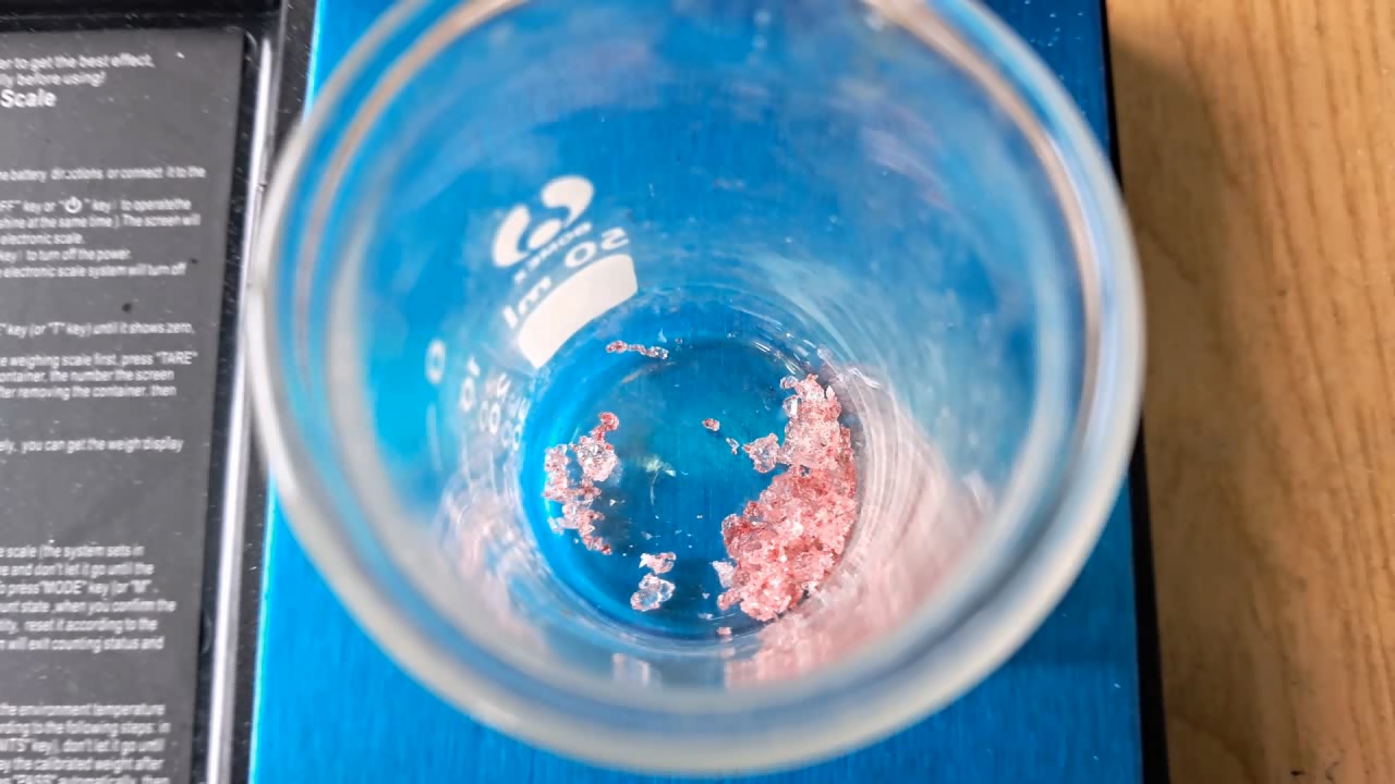 Phenol-Iron Complex, Hydrochloric Acid, and Sodium Hydroxide