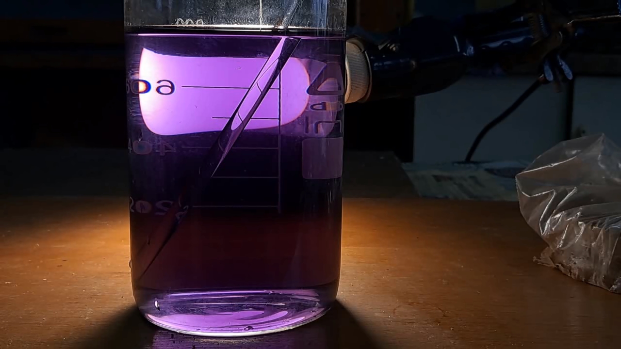 Phenol-Iron Complex and Sodium Hydroxide