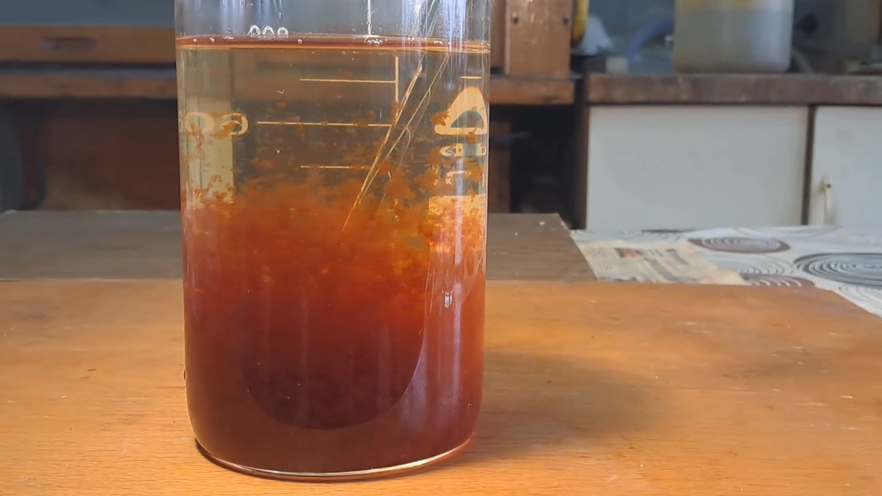Phenol-Iron Complex and Sodium Hydroxide