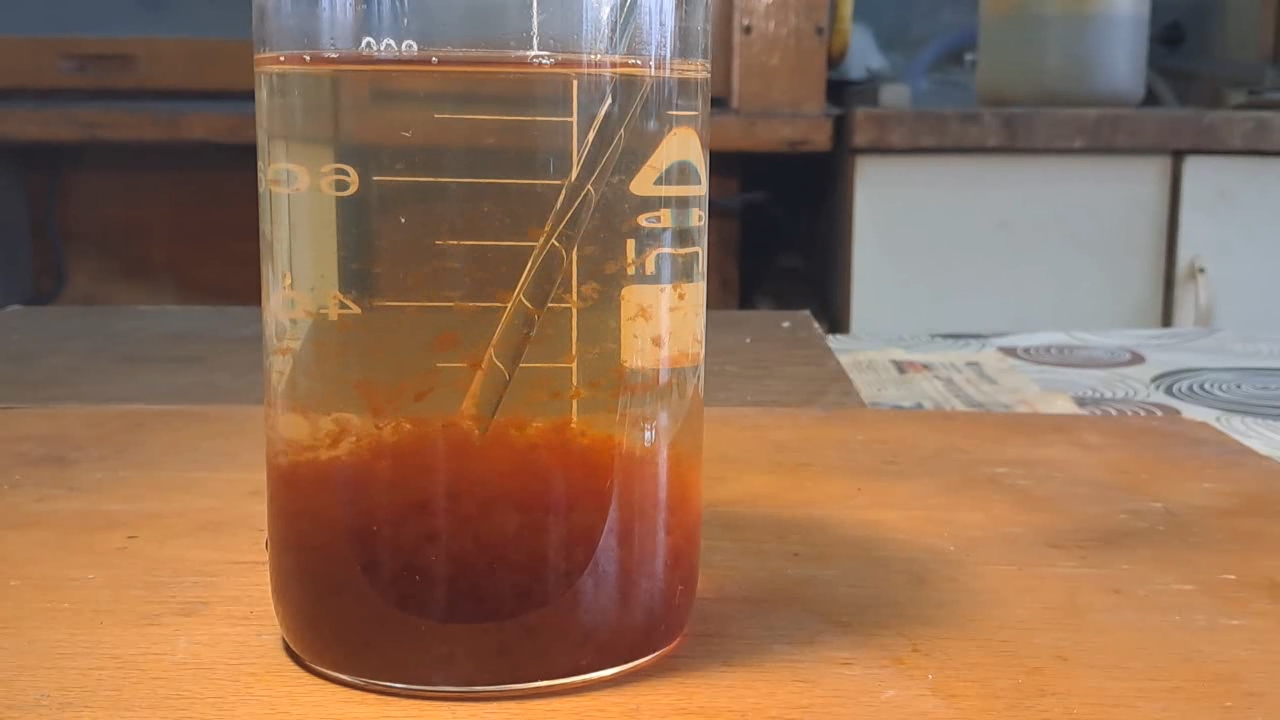 Phenol-Iron Complex and Sodium Hydroxide