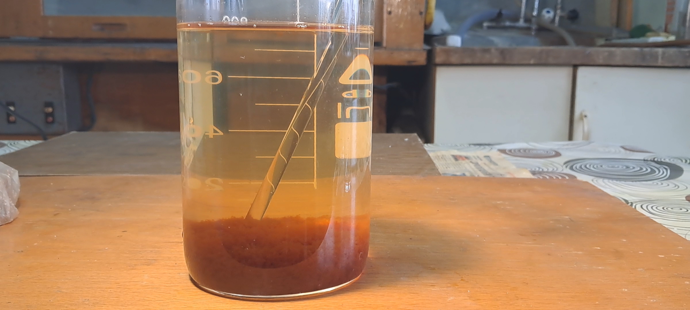 Phenol-Iron Complex and Sodium Hydroxide