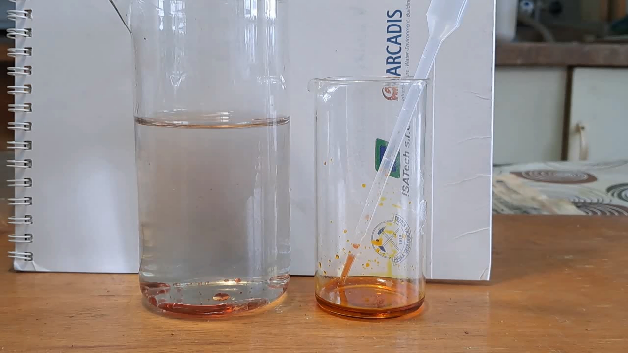 Phenol, Iron(III) Chloride, and Distilled Water