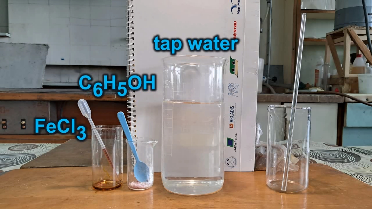 Phenol, Iron(III) Chloride, and Tap Water