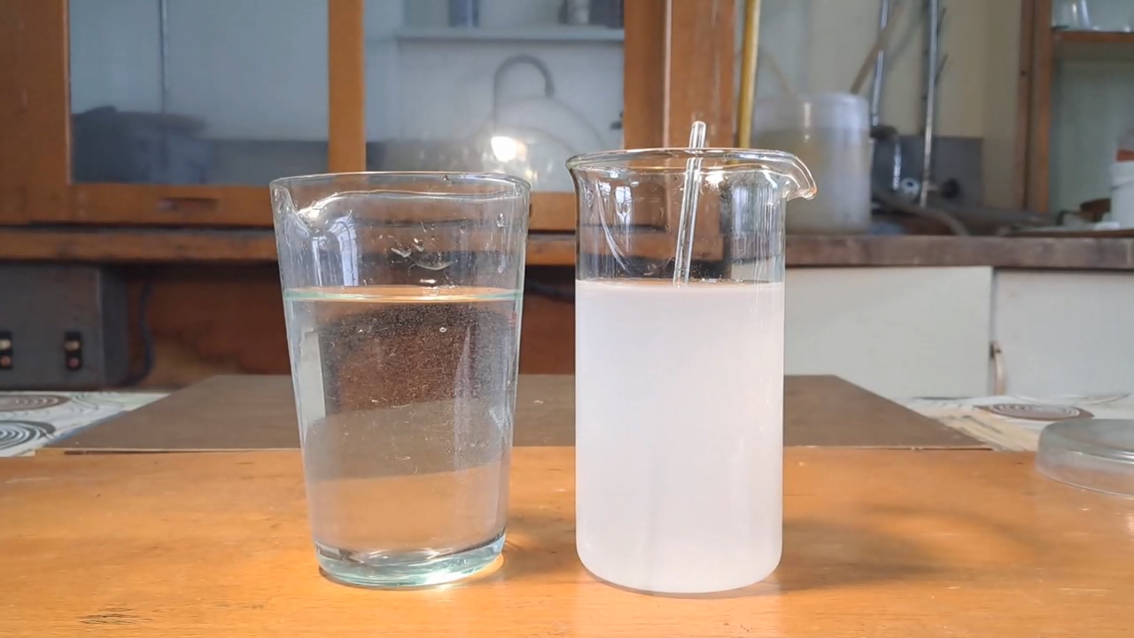 Barium Sulfate, Calcium Carbonate, and Hydrochloric Acid