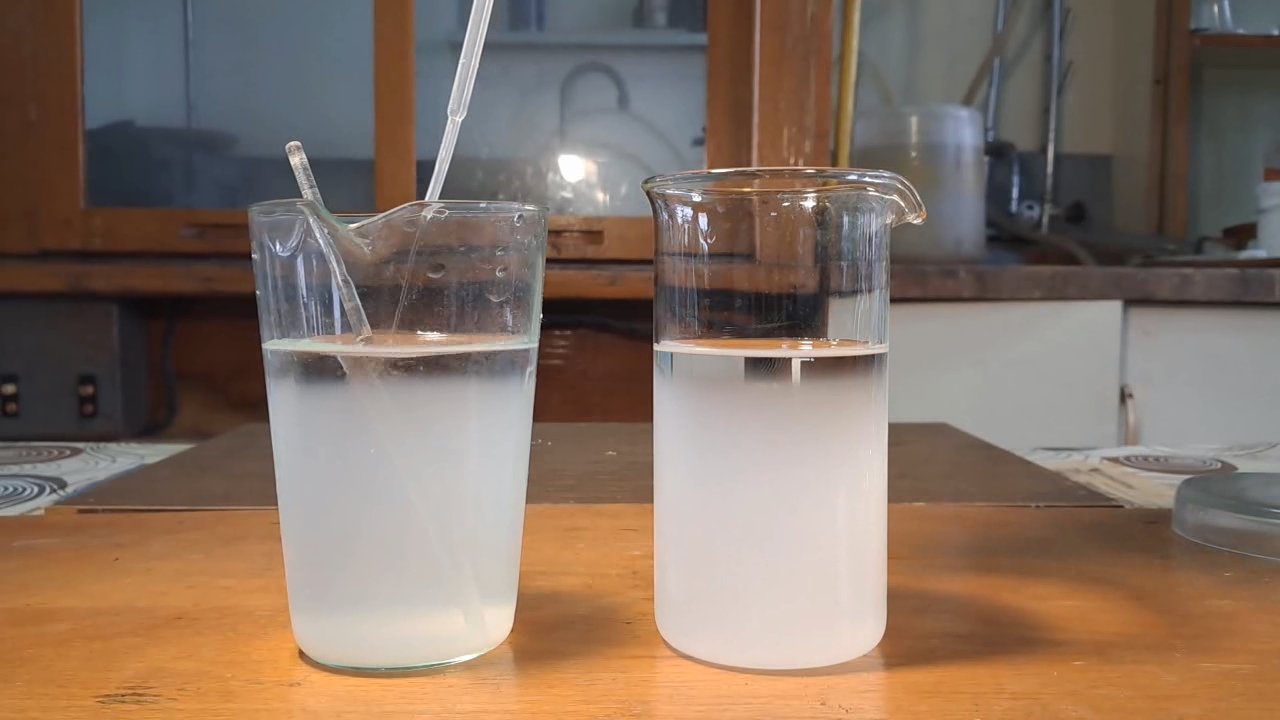 Barium Sulfate, Calcium Carbonate, and Hydrochloric Acid