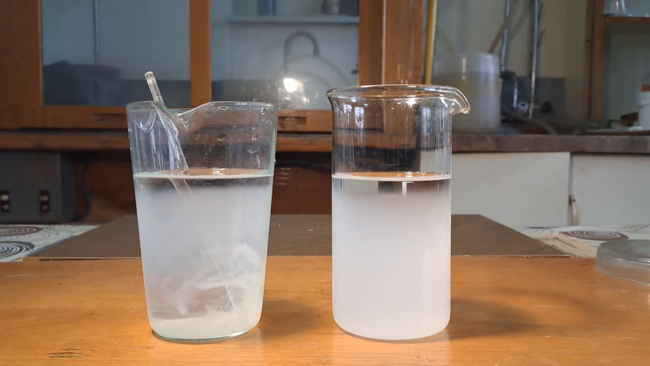 Barium Sulfate, Calcium Carbonate, and Hydrochloric Acid