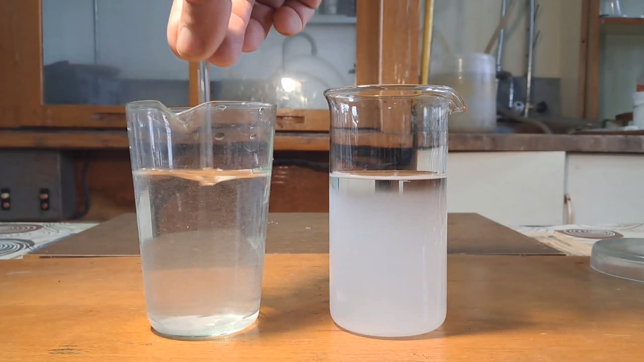 Barium Sulfate, Calcium Carbonate, and Hydrochloric Acid
