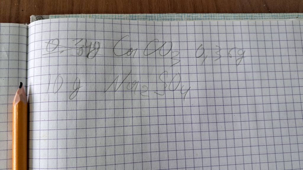 Does Calcium Carbonate React with Sodium Sulfate?