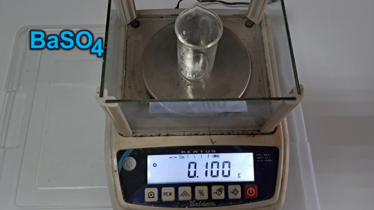 Dissolution of Barium Sulfate in Concentrated Sulfuric Acid