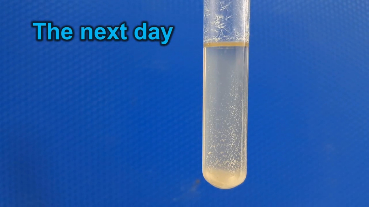 Precipitation of Barium Sulfate from Solution by Adding Water