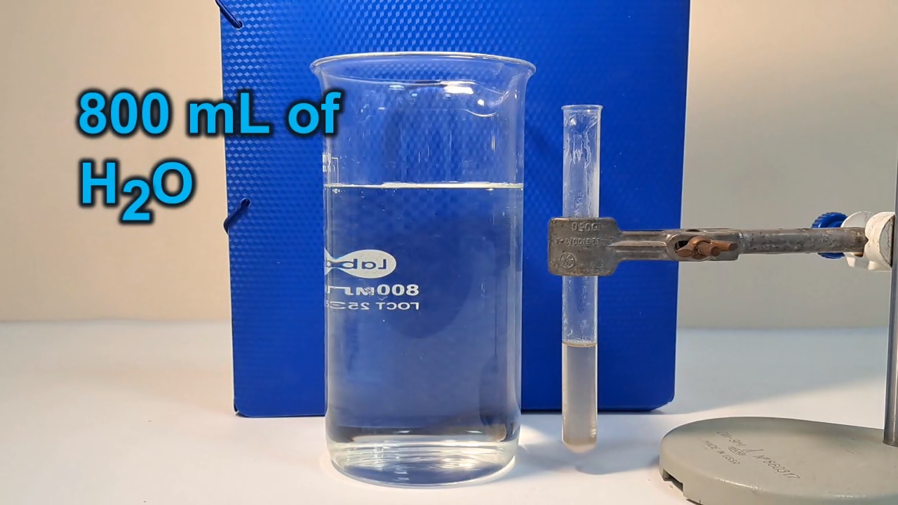 Precipitation of Barium Sulfate from Solution by Adding Water