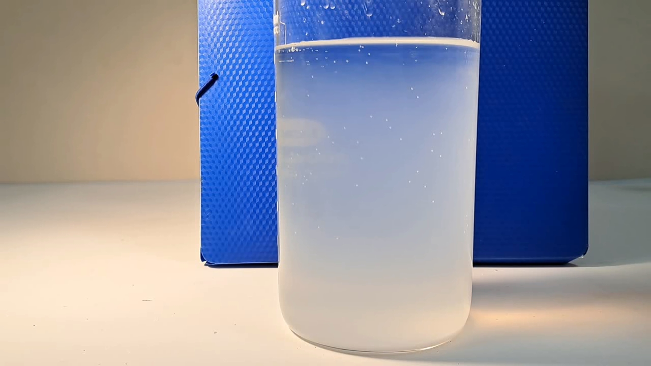 Precipitation of Barium Sulfate from Solution by Adding Water