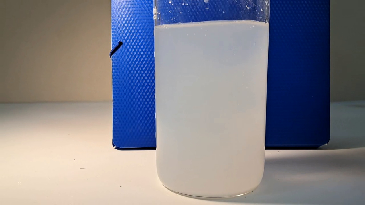 Precipitation of Barium Sulfate from Solution by Adding Water
