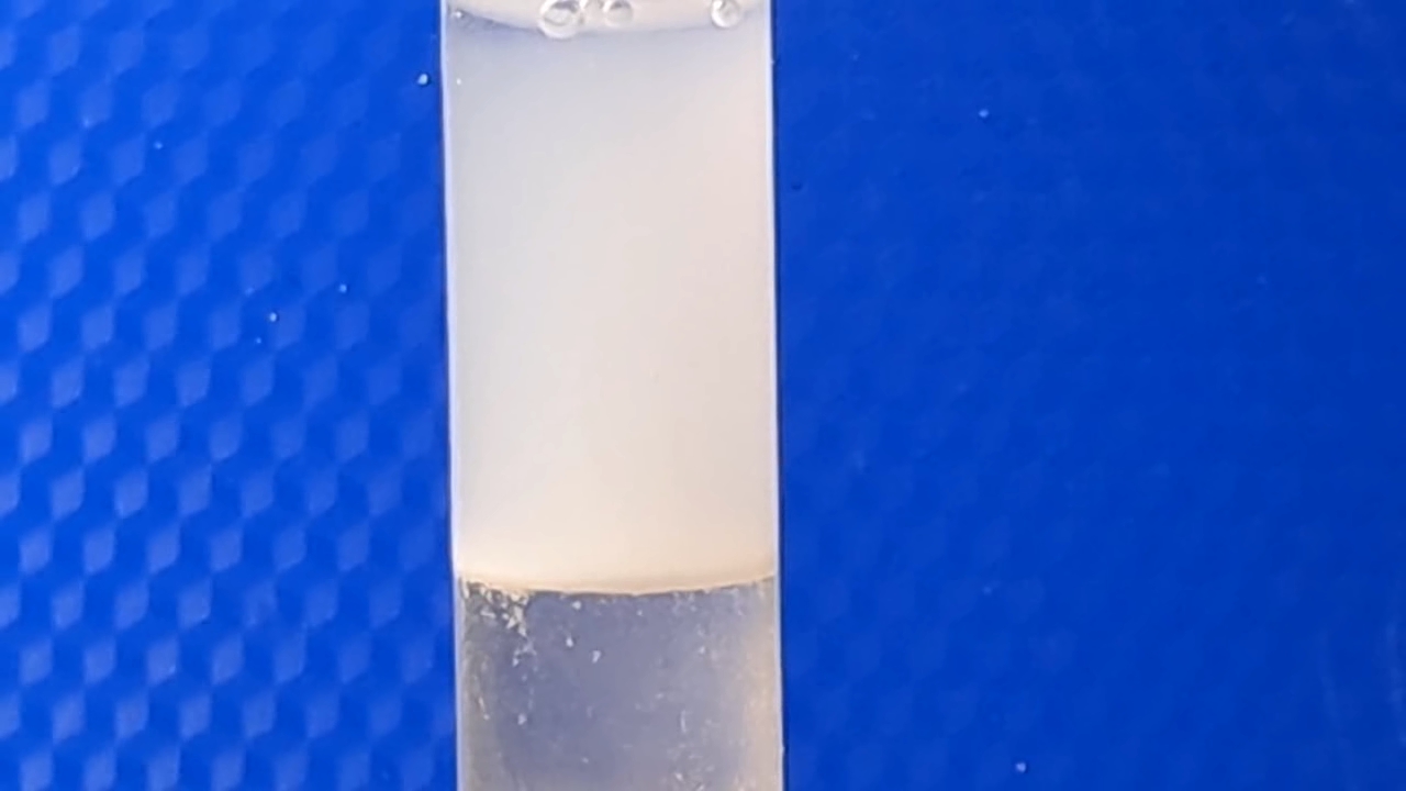 Precipitation of Barium Sulfate from Solution by Adding Water