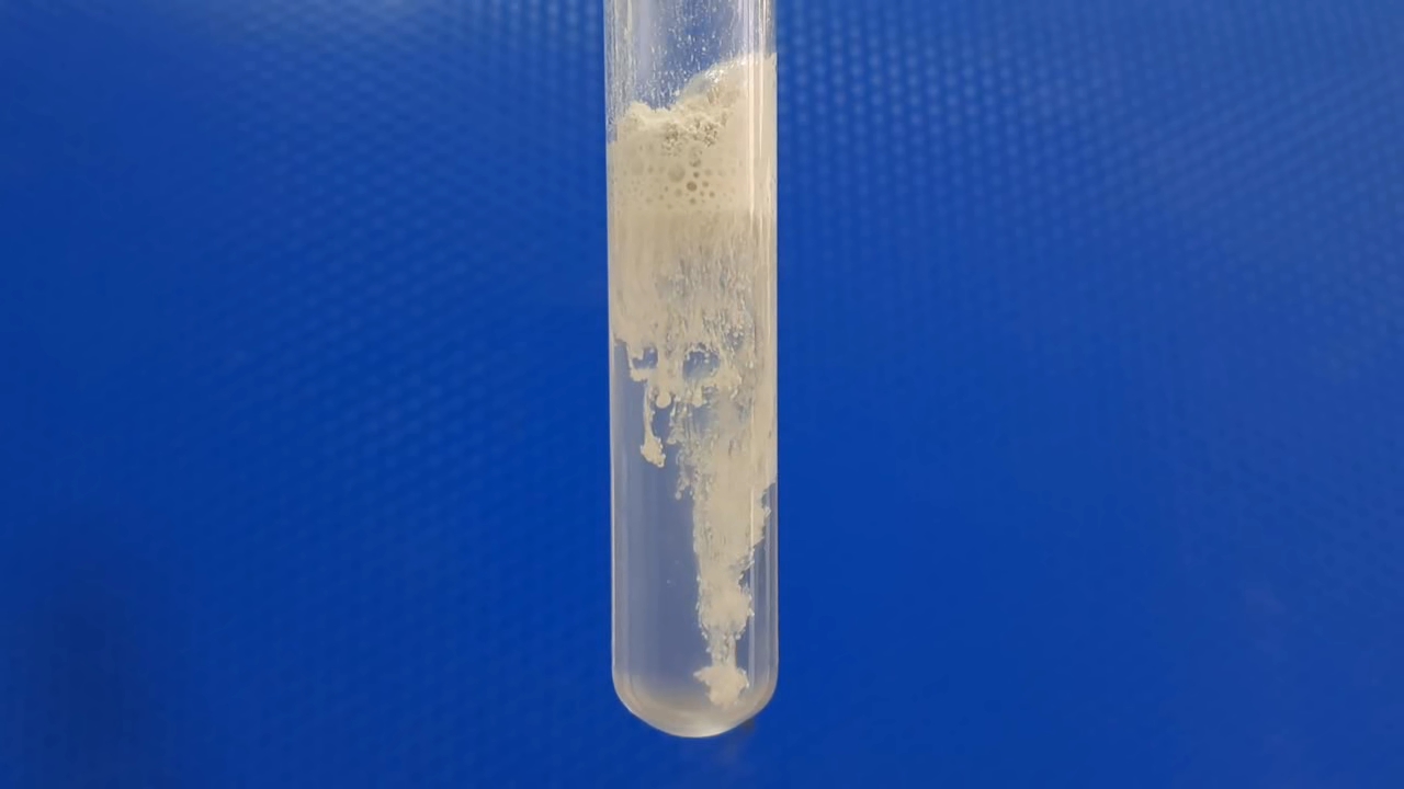 Precipitation of Barium Sulfate from Solution by Adding Water
