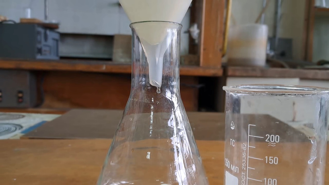 Reaction of Barium Sulfate with Sodium Carbonate (Experiment)