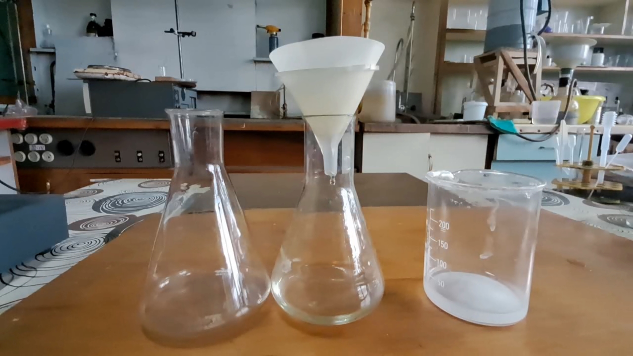 Reaction of Barium Sulfate with Sodium Carbonate (Experiment)