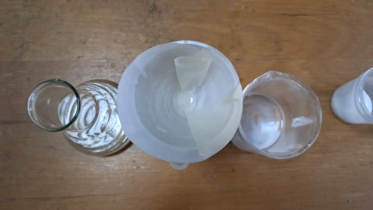 Reaction of Barium Sulfate with Sodium Carbonate (Experiment)