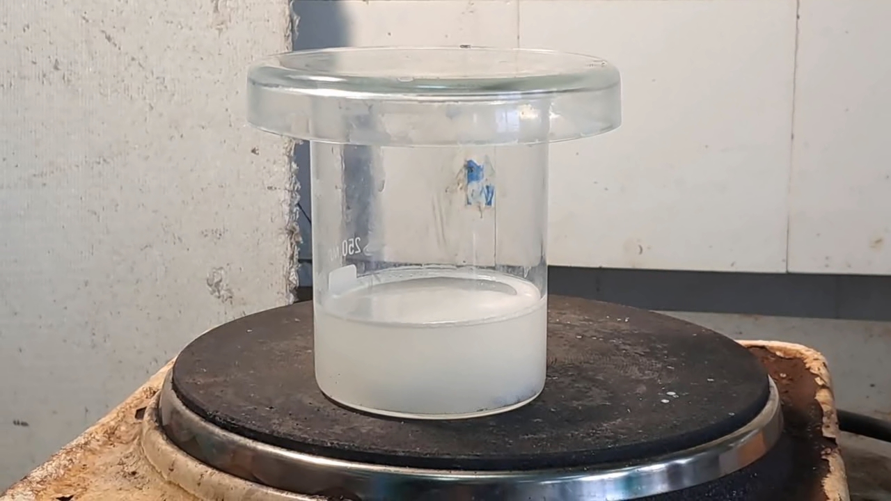 Reaction of Barium Sulfate with Sodium Carbonate (Experiment)