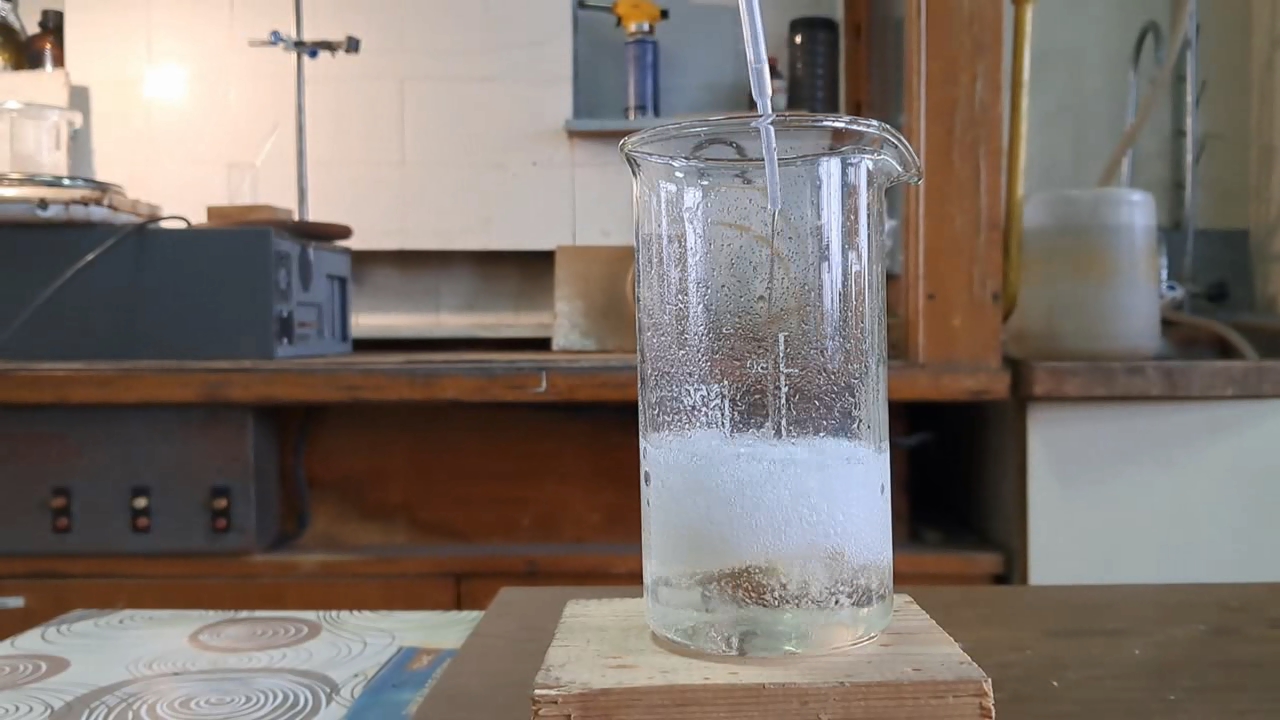 Reaction of Barium Sulfate with Sodium Carbonate (Experiment)