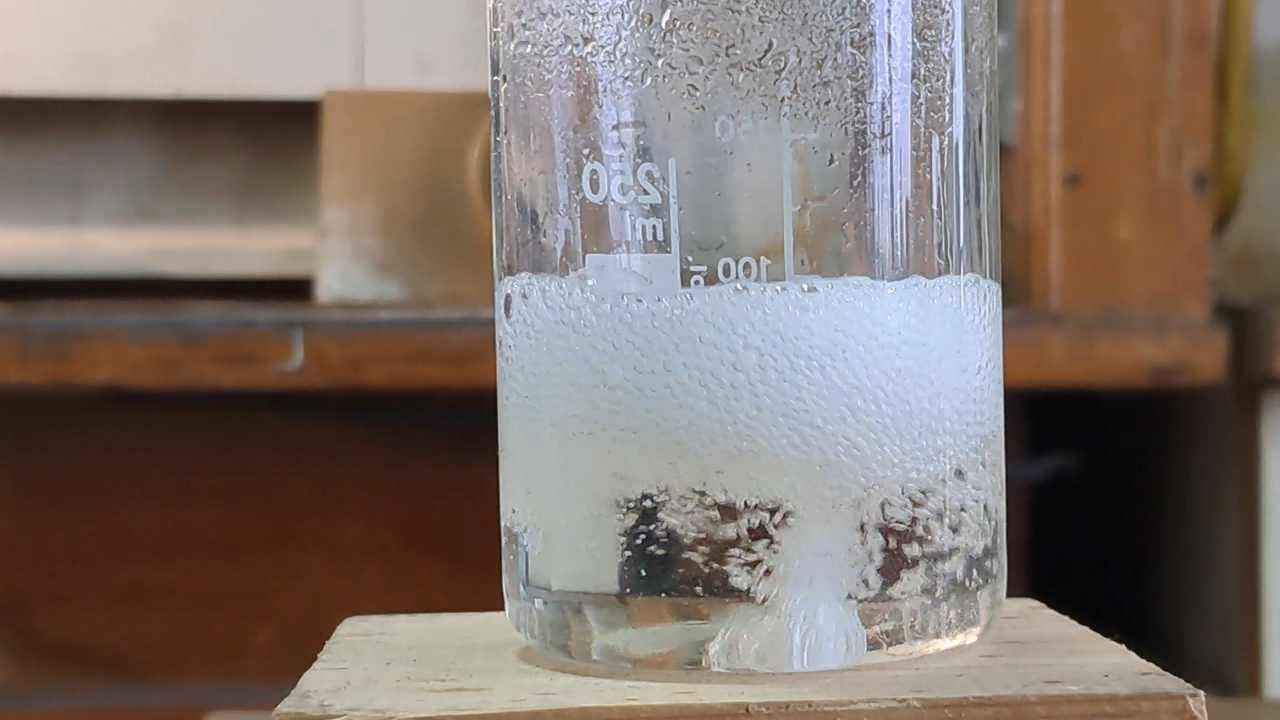 Reaction of Barium Sulfate with Sodium Carbonate (Experiment)
