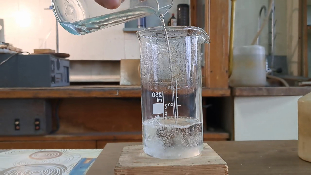 Reaction of Barium Sulfate with Sodium Carbonate (Experiment)