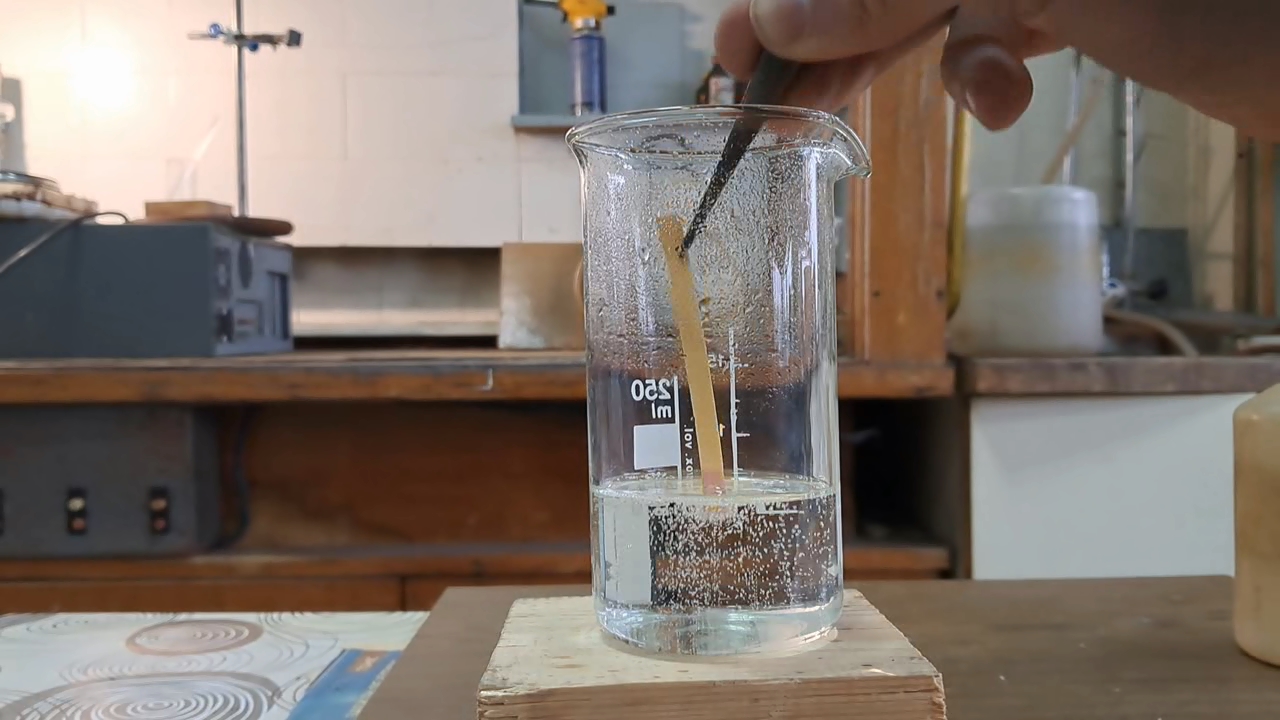 Reaction of Barium Sulfate with Sodium Carbonate (Experiment)