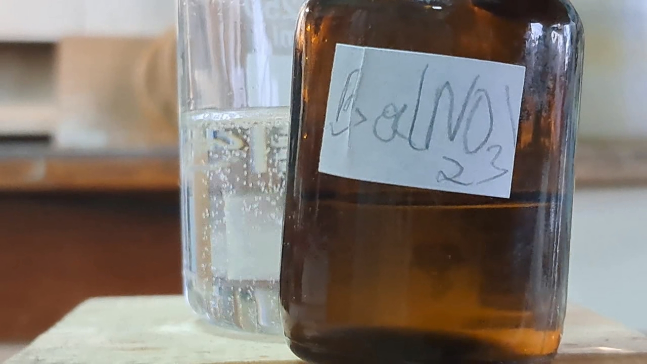 Reaction of Barium Sulfate with Sodium Carbonate (Experiment)