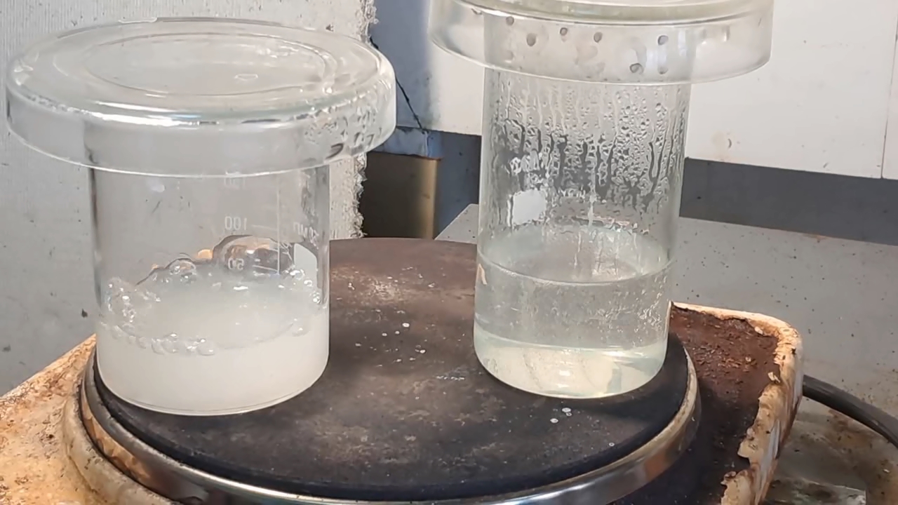 Reaction of Barium Sulfate with Sodium Carbonate (Experiment)