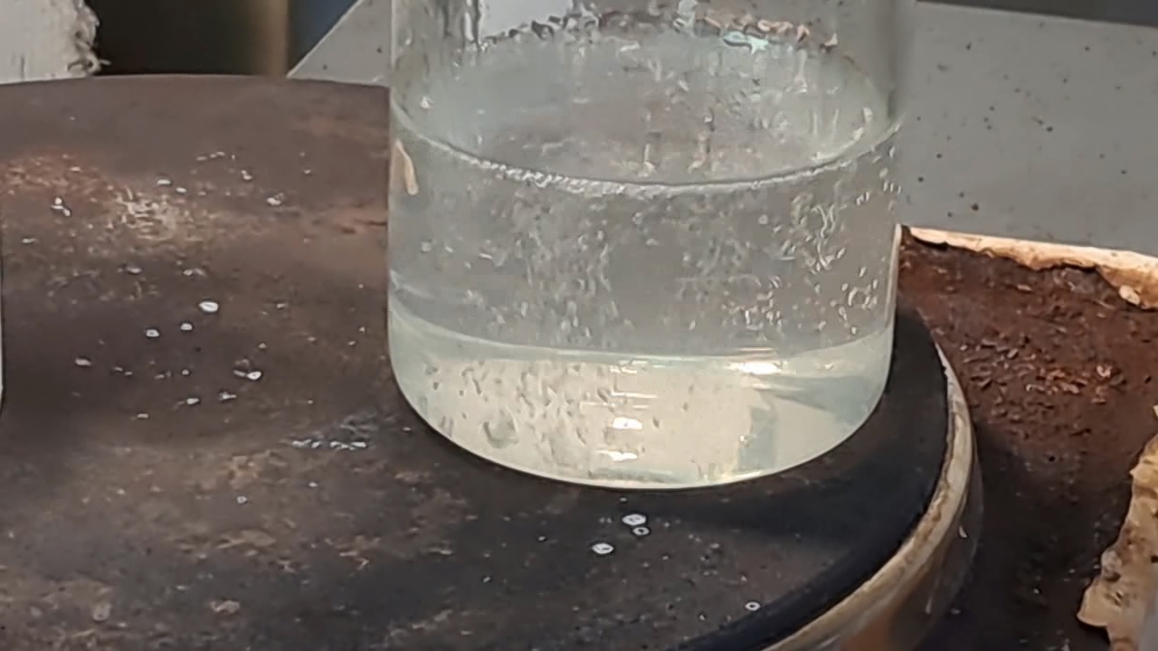 Reaction of Barium Sulfate with Sodium Carbonate (Experiment)