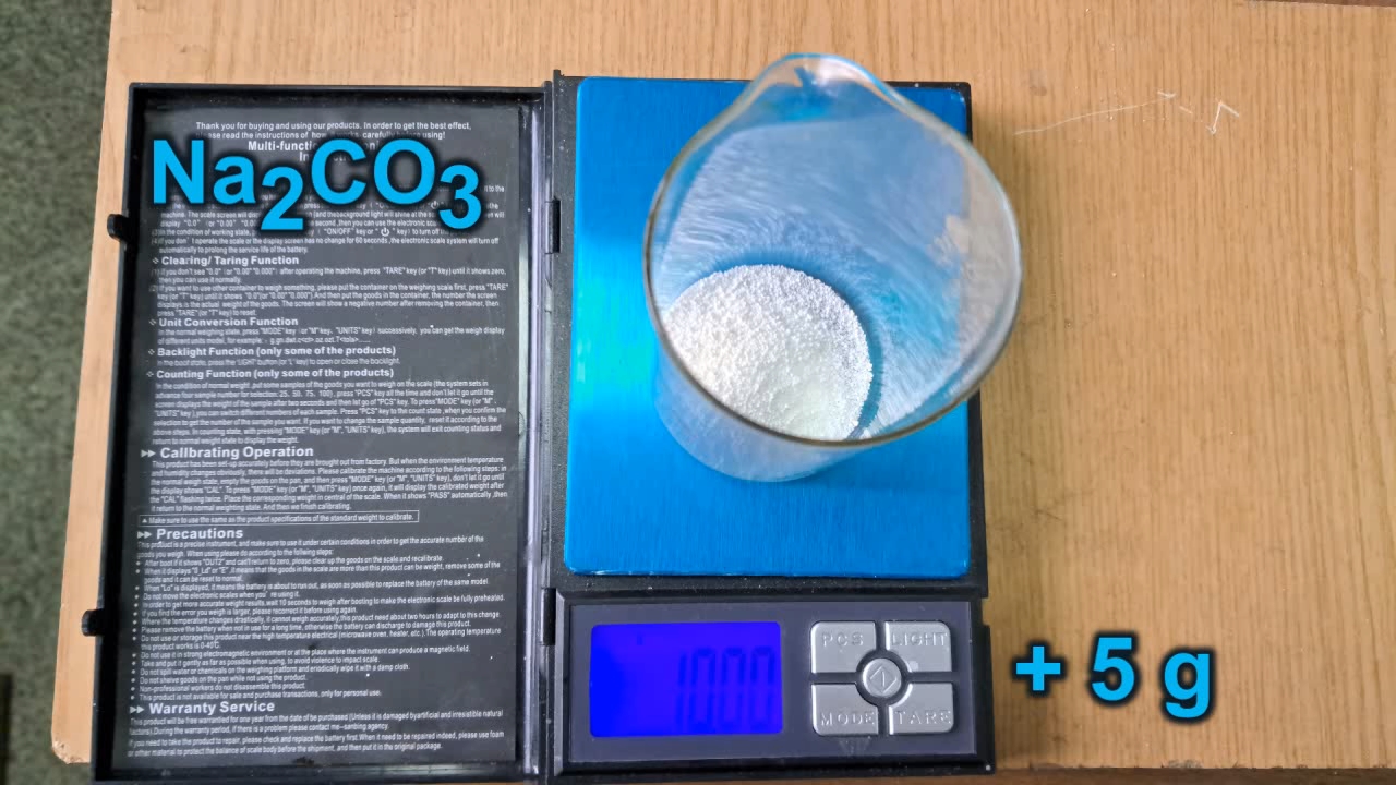 Reaction of Barium Sulfate with Sodium Carbonate (Experiment)