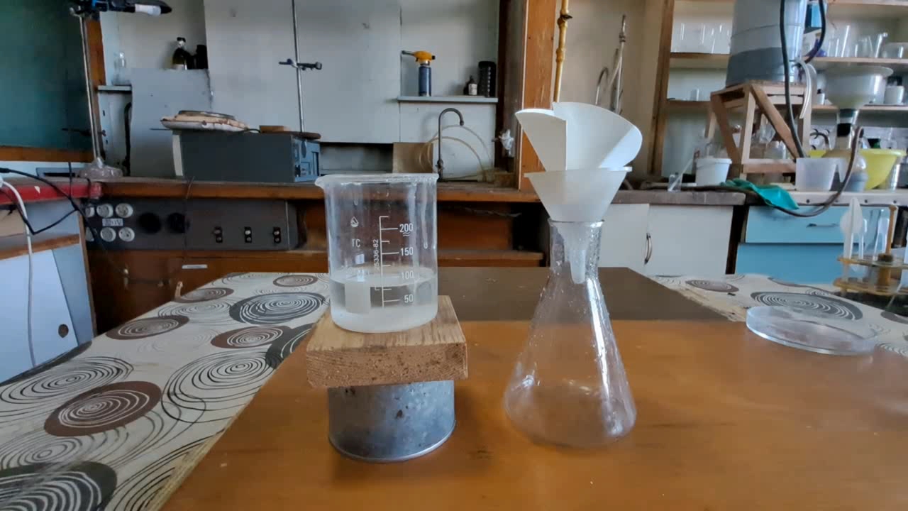 Reaction of Barium Sulfate with Sodium Carbonate (Final Part)