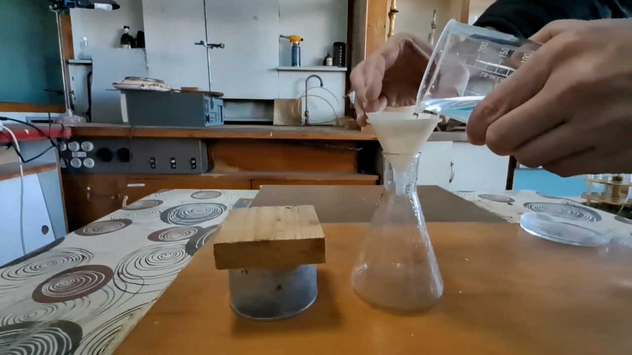 Reaction of Barium Sulfate with Sodium Carbonate (Final Part)