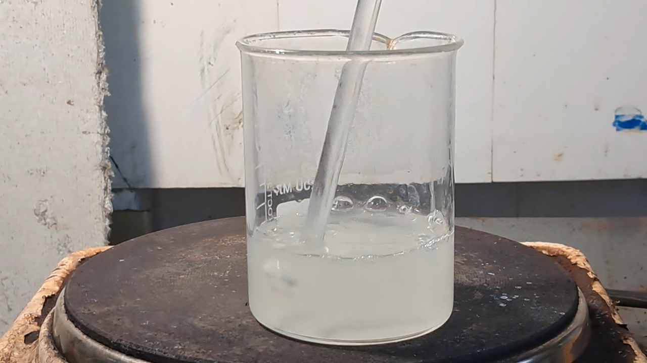 Reaction of Barium Sulfate with Sodium Carbonate (Experiment)
